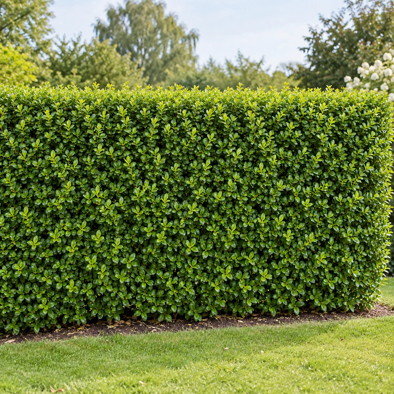 Buxus / cimișir – exemplu de gard viu