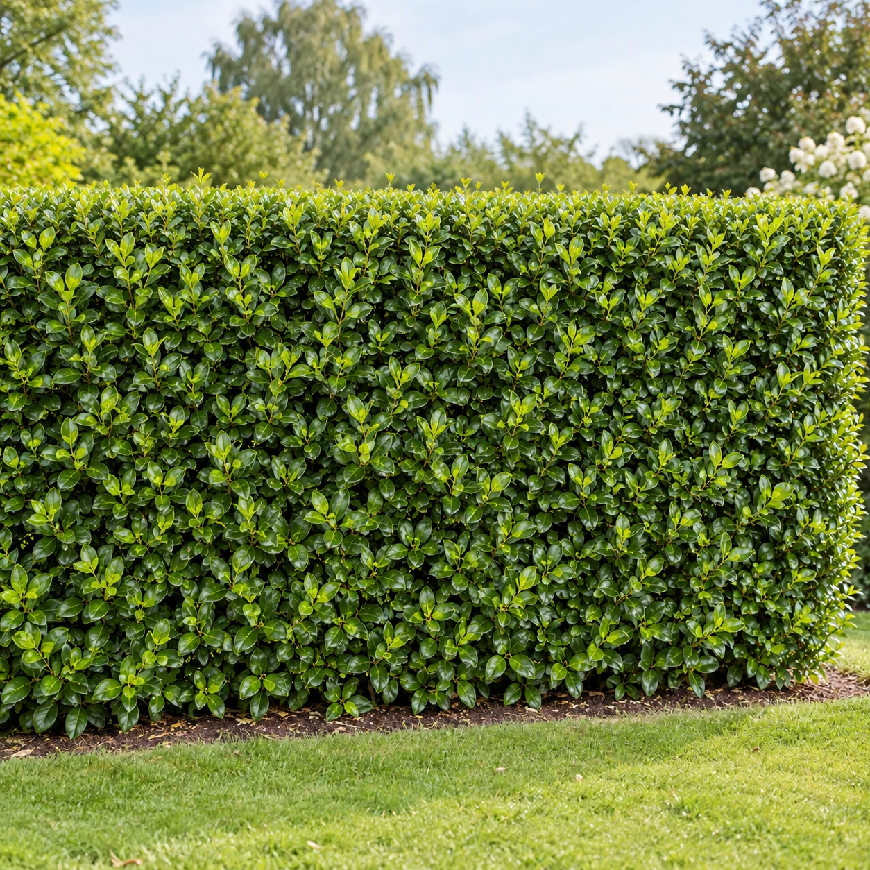 Euonymus – exemplu de gard viu